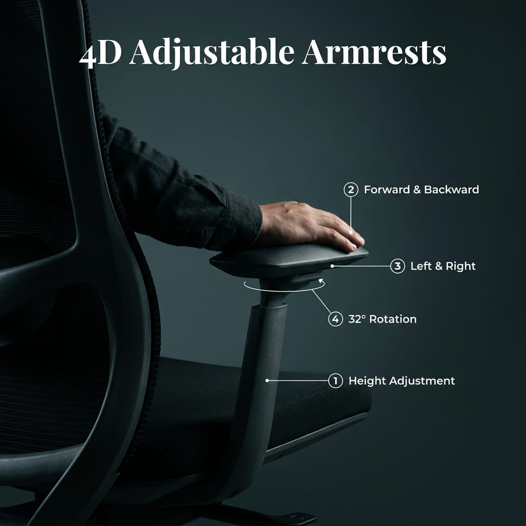 The Pro Flow Ergonomic Chair - Workspace Dreams The Pro Flow Ergonomic Chair