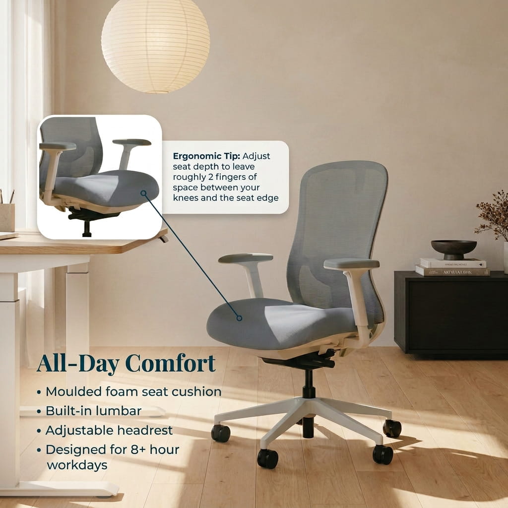 The Pro Flow Ergonomic Chair - Workspace Dreams The Pro Flow Ergonomic Chair