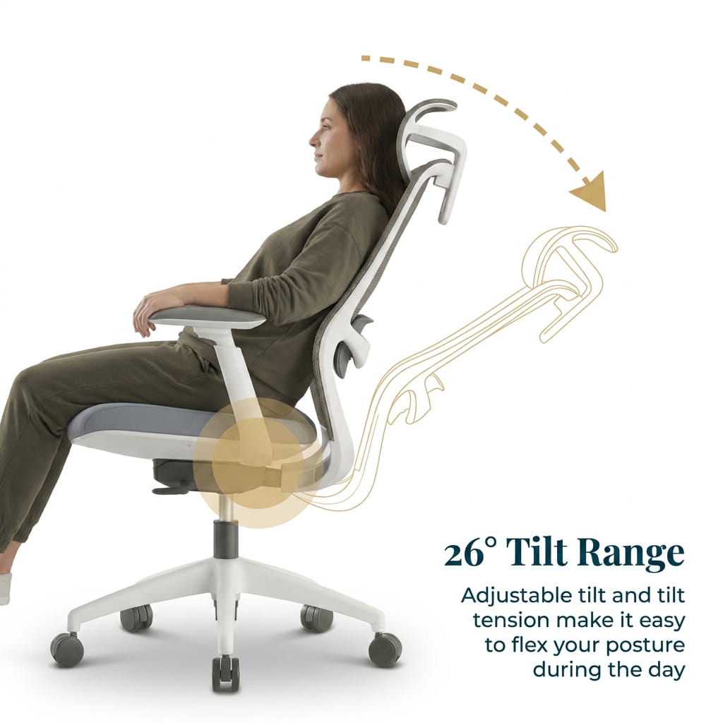 The Pro Flow Ergonomic Chair - Workspace Dreams The Pro Flow Ergonomic Chair