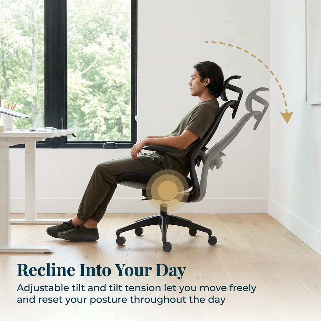 The Pro Flow Ergonomic Chair - Workspace Dreams The Pro Flow Ergonomic Chair