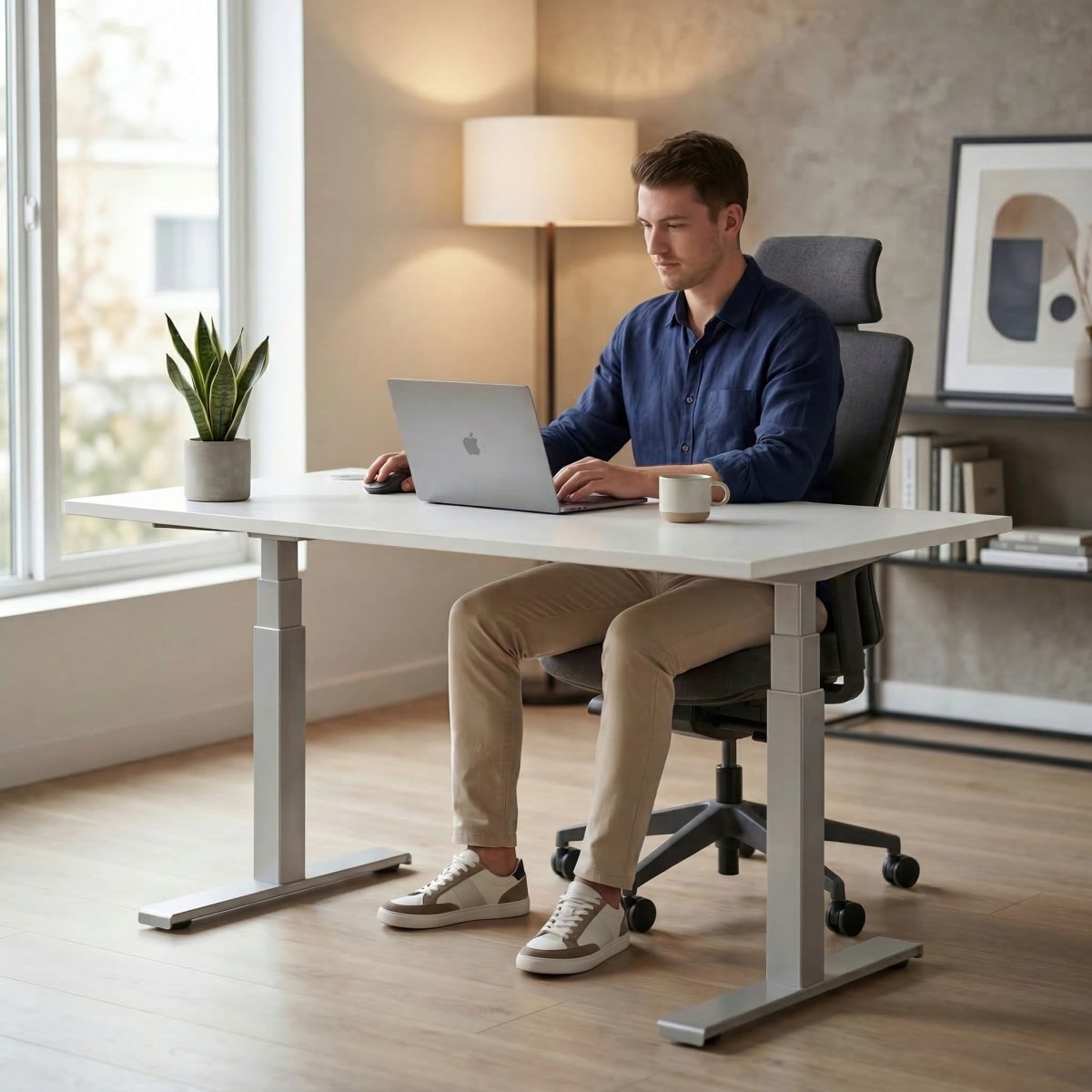 The Smart Stand Sit Stand Desk - Workspace Dreams The Smart Stand Sit Stand Desk
